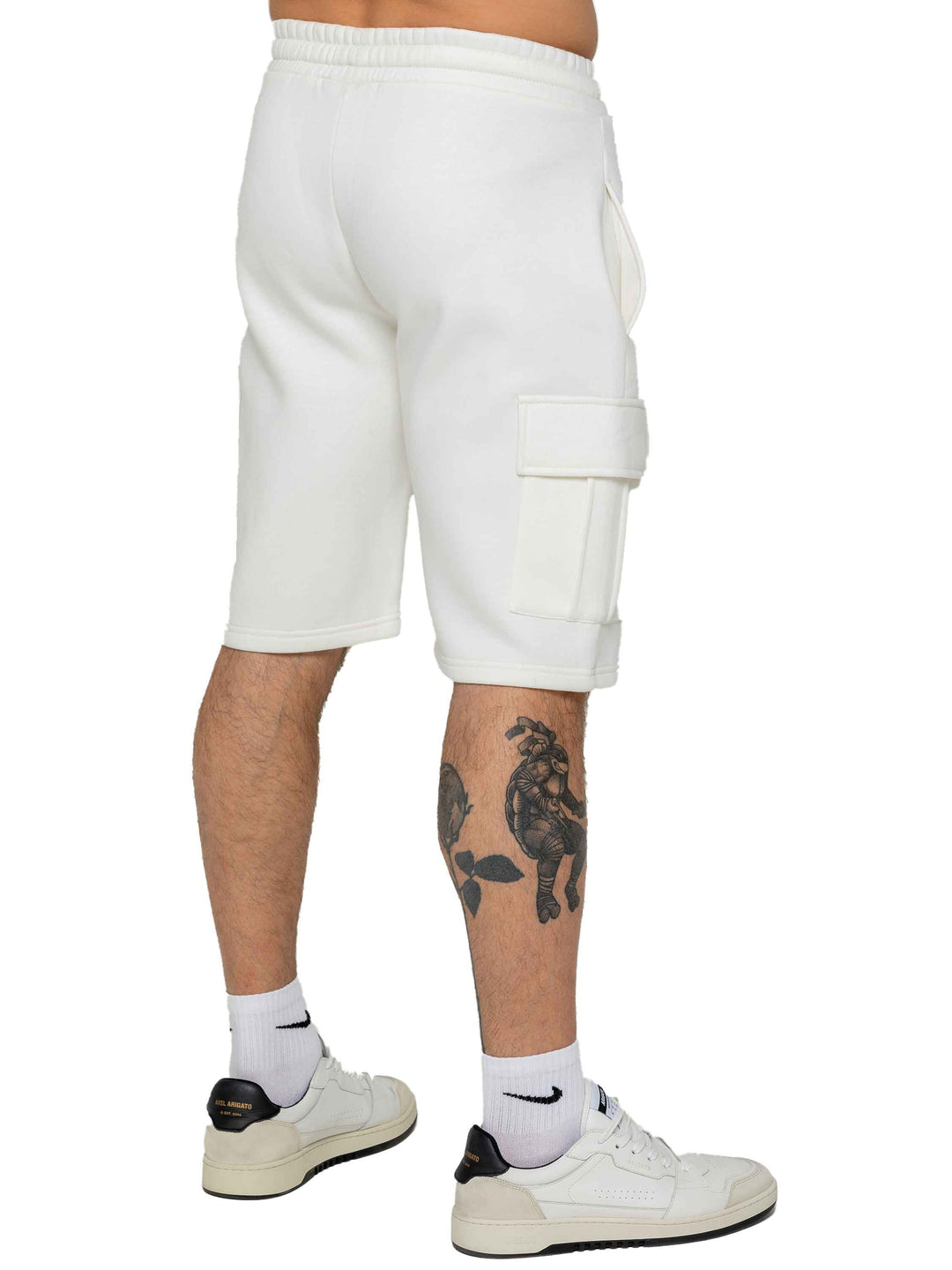 Enzo Cargo Shorts - Off White