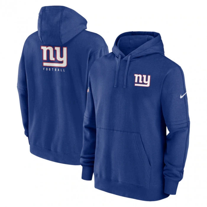 Nike New York Giants Club Sideline Fleece Pullover Hoodie