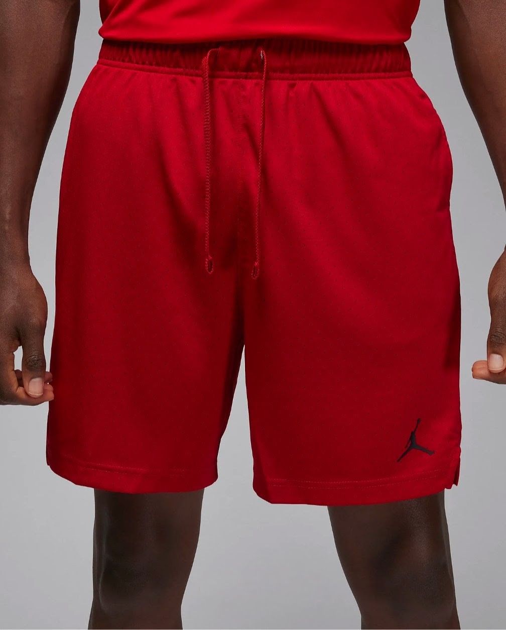 Jordan Sport Dri-FIT Mesh Shorts - Red