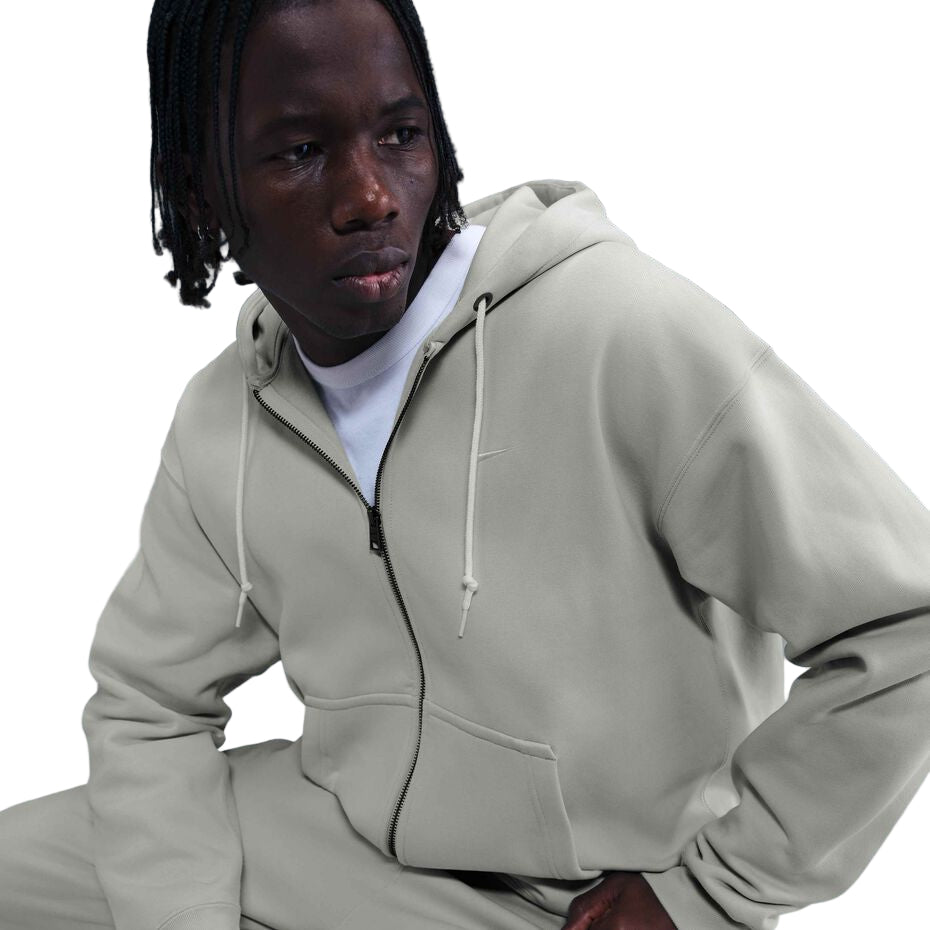 Nike Club Zip Hoodie - White