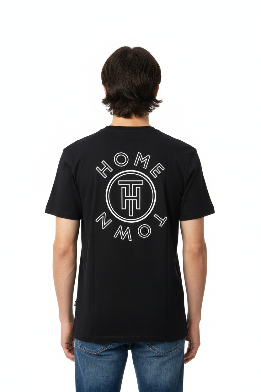 Home Town Core Stamp T-Shirt - Black