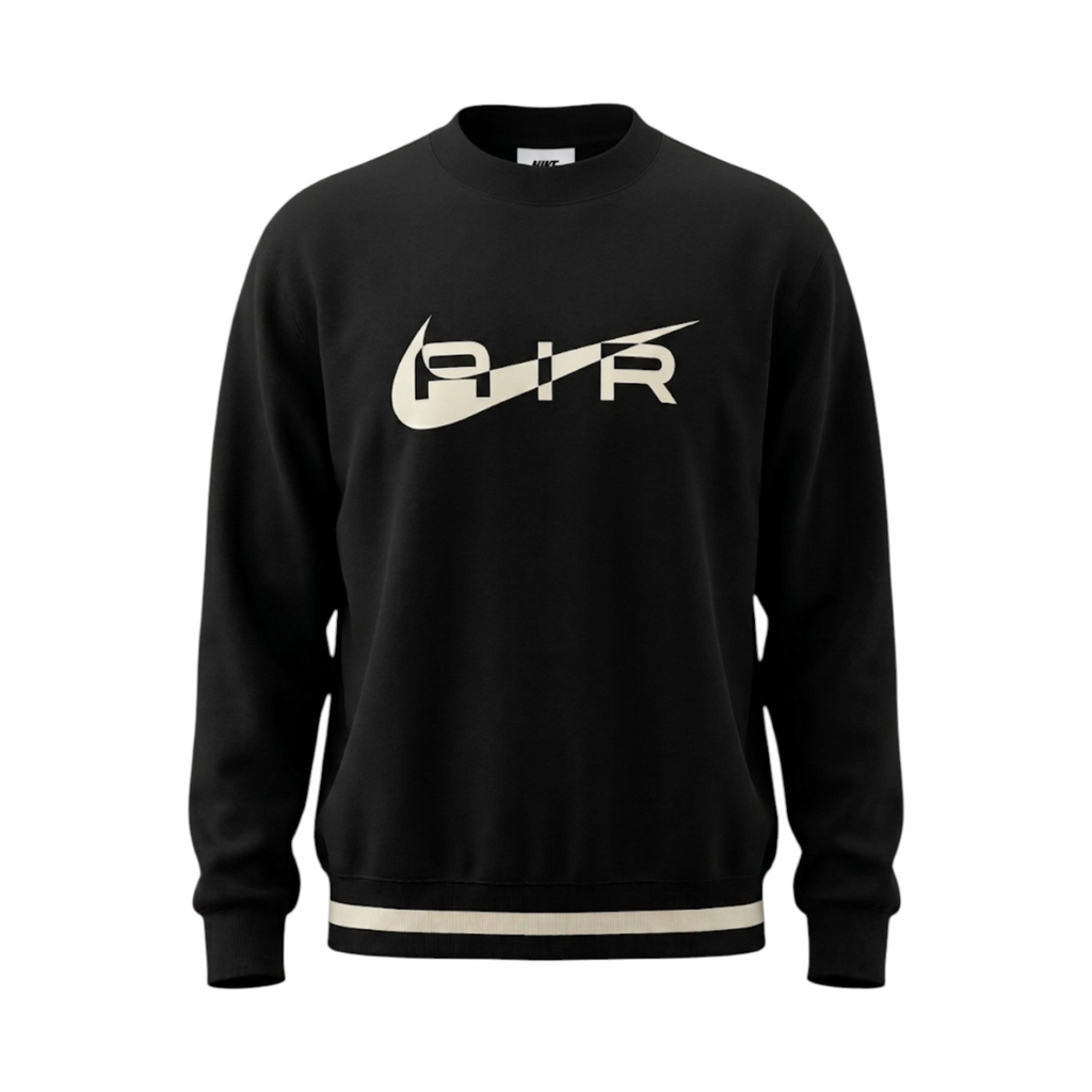 Nike Air Swoosh Sweat Shirt - Black