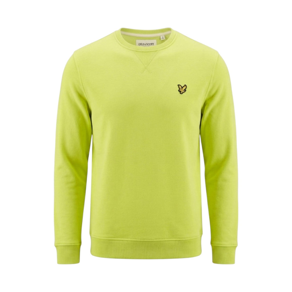 Lyle & Scott Crew Neck Sweat Shirt - Yellow