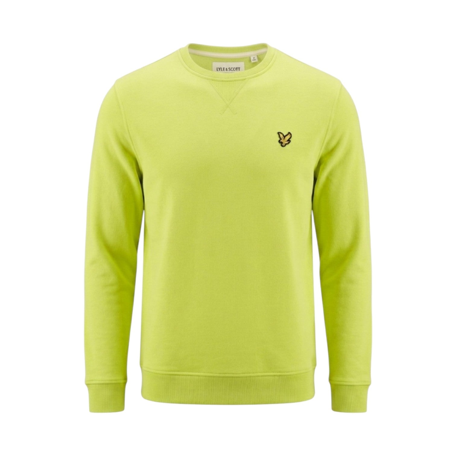Lyle & Scott Crew Neck Sweat Shirt - Yellow