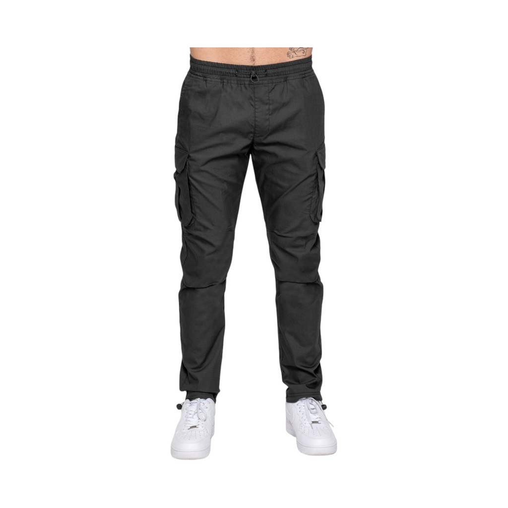 Enzo Cargo Trousers Charcoal