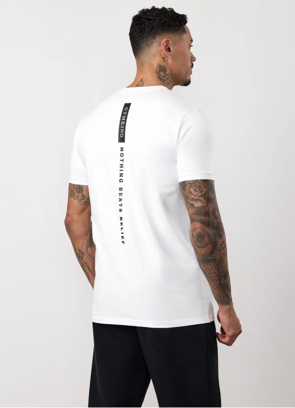 Gym King Nothing Beats Belief T-Shirt