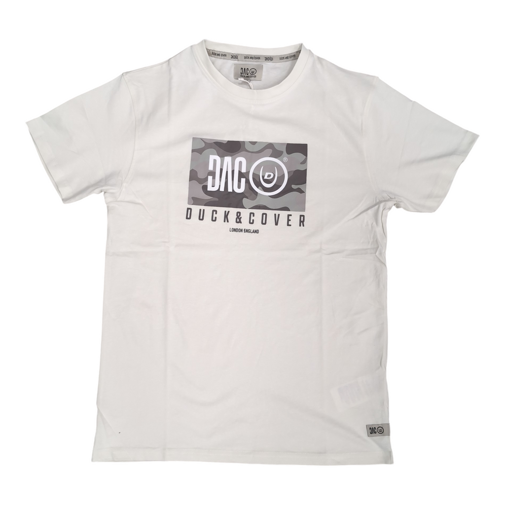 Duck & Cover Chamchee T-Shirt - White