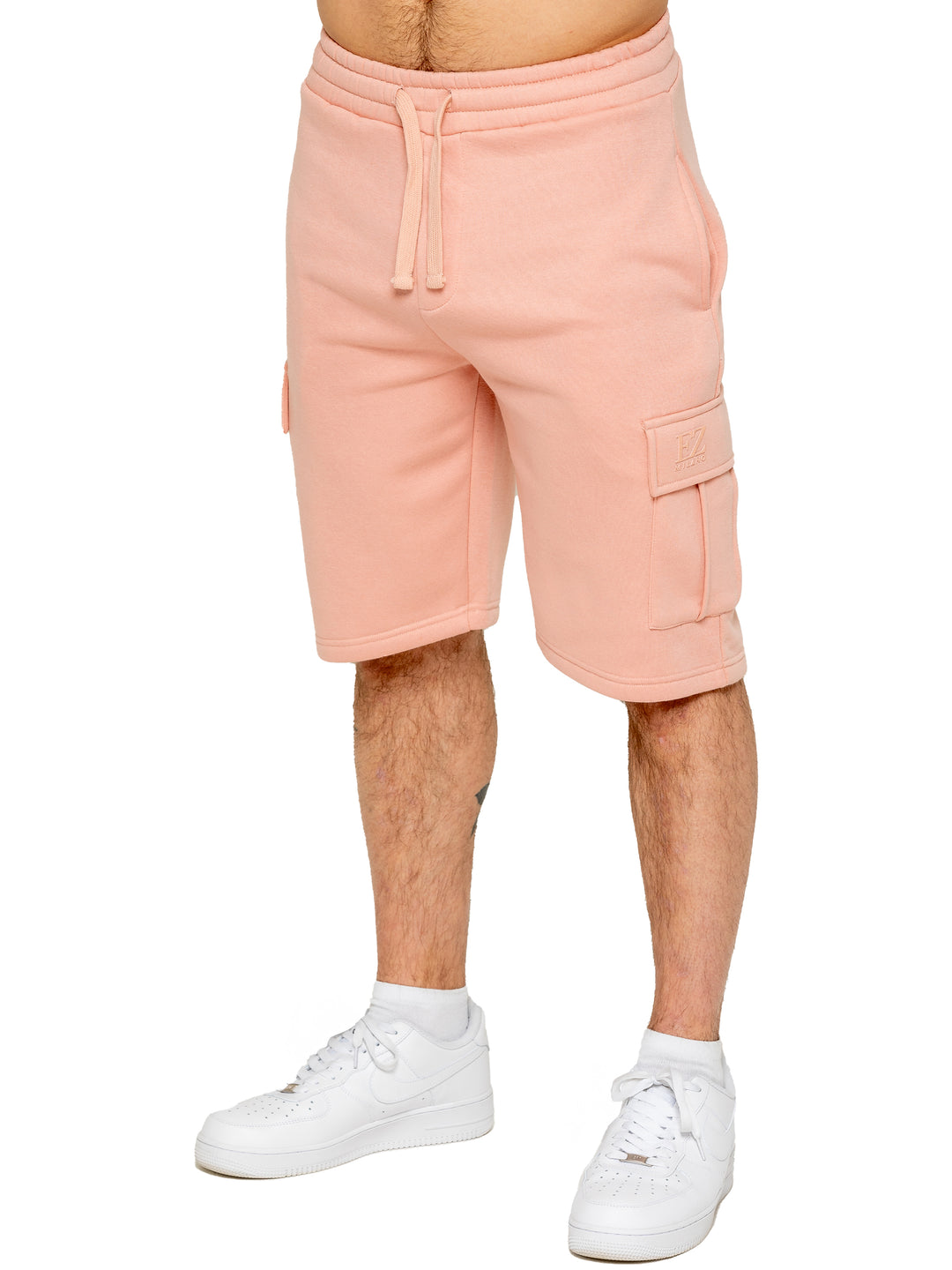 Enzo Cargo Shorts - Dusty Pink