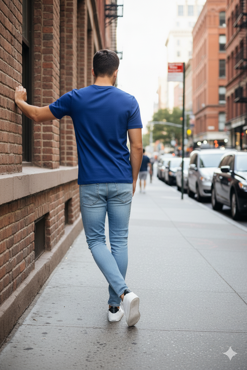 Nicce Compact T-Shirt - Blue