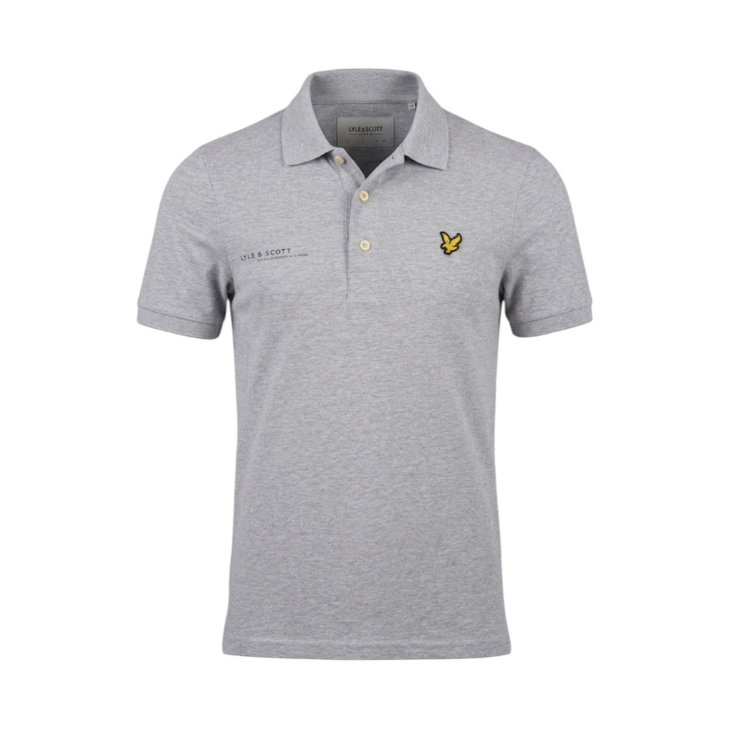 Lyle & Scott Co-ordinate Print Plain Polo Shirt