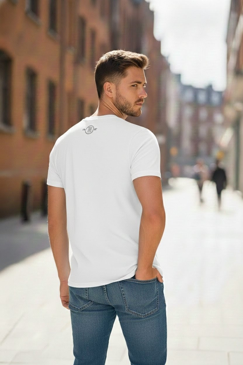 Home Town Signature T-Shirt - White