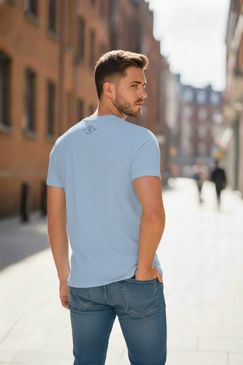 Home Town Signature T-Shirt - Light Blue
