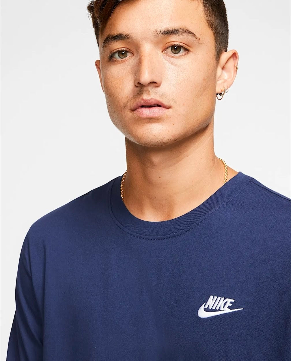 Nike Sportswear Club T-Shirt - Navy