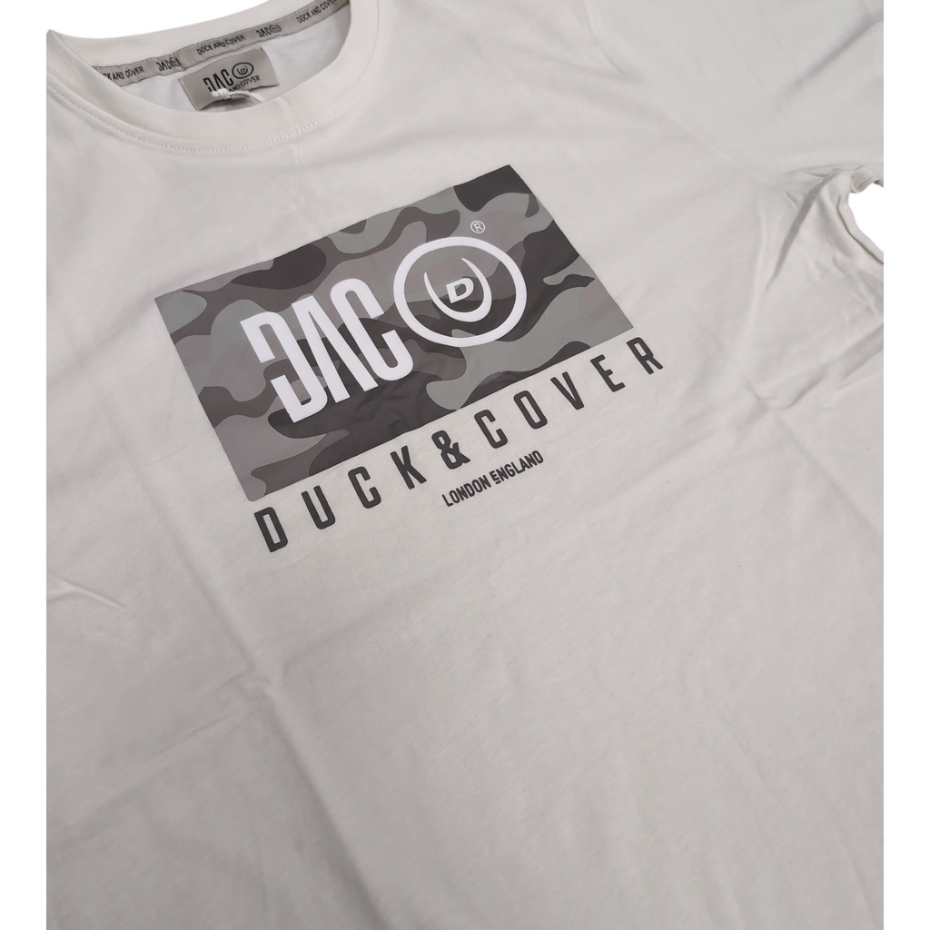 Duck & Cover Chamchee T-Shirt - White