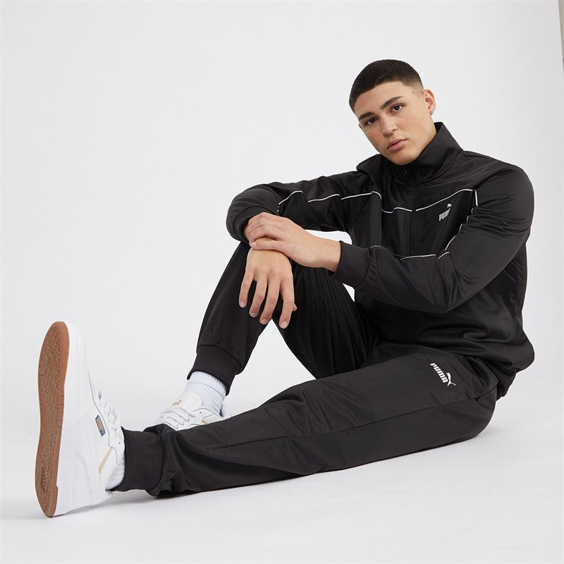 Puma Poly Joggers Black