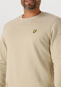 Lyle & Scott Crew Neck Sweat Shirt - Beige