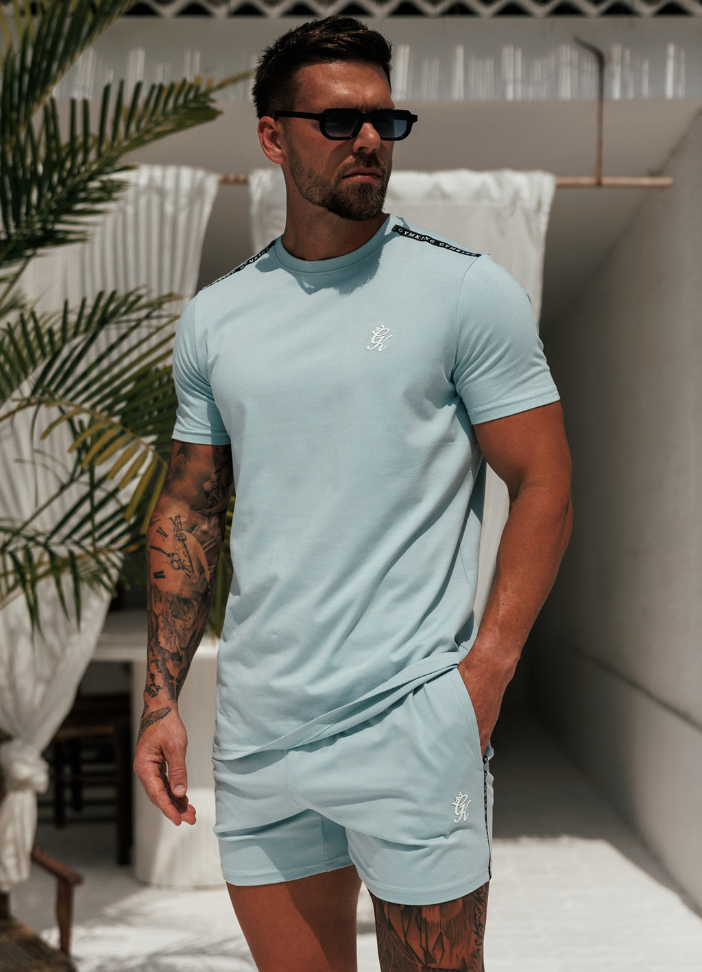 Gym King Taped Jersey T-Shirt