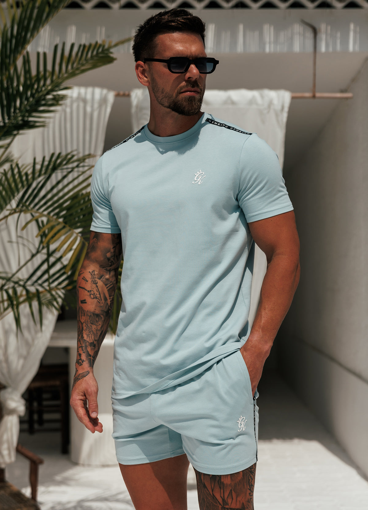 Gym King Taped Jersey T-Shirt