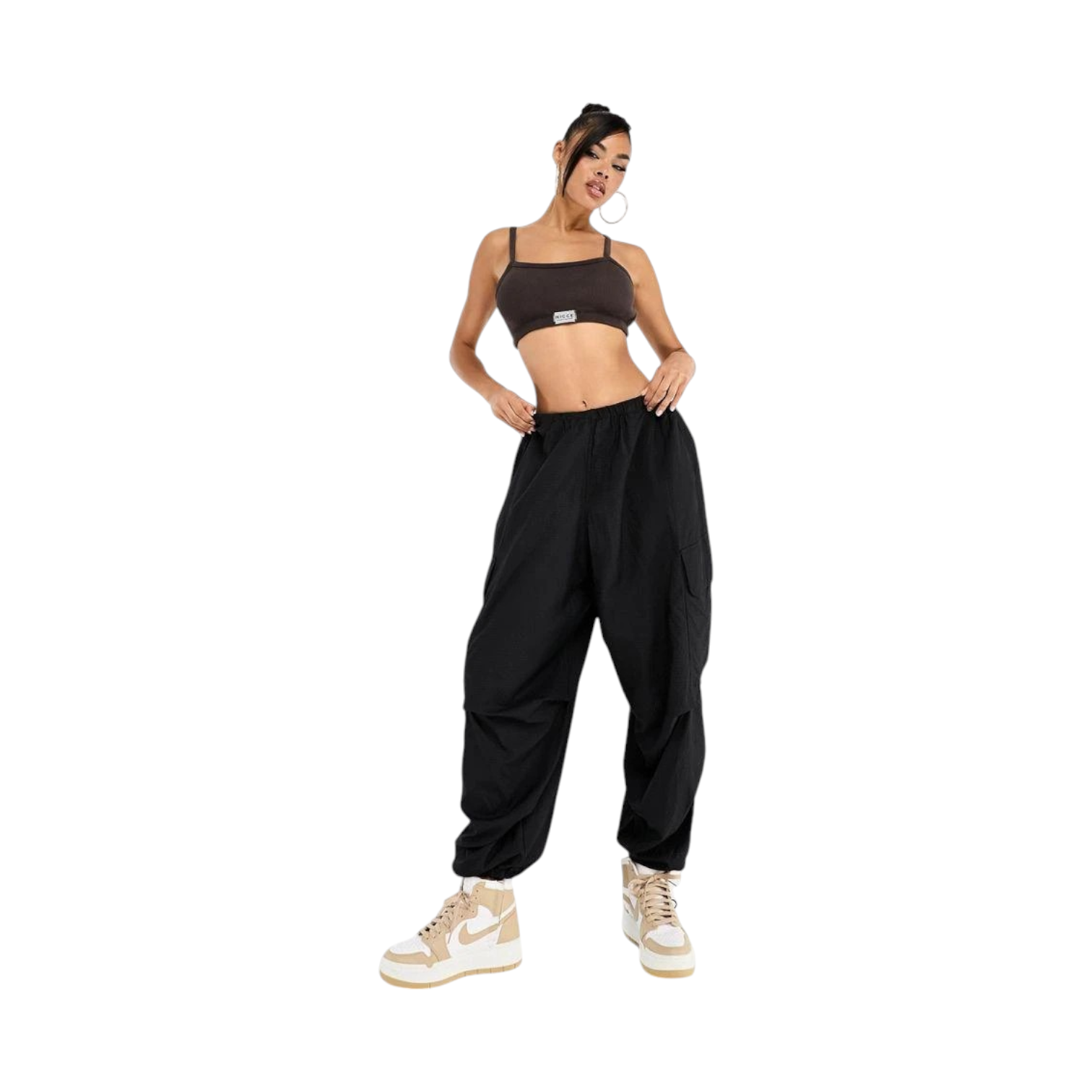 Nicce Kira Waffle Bralette