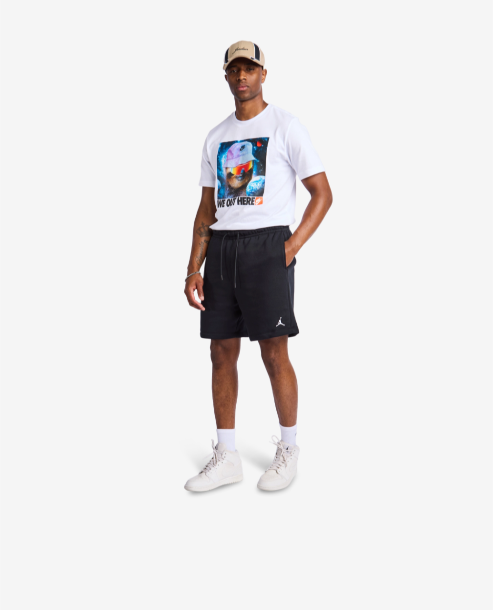 Jordan Brooklyn Fleece Shorts - Black