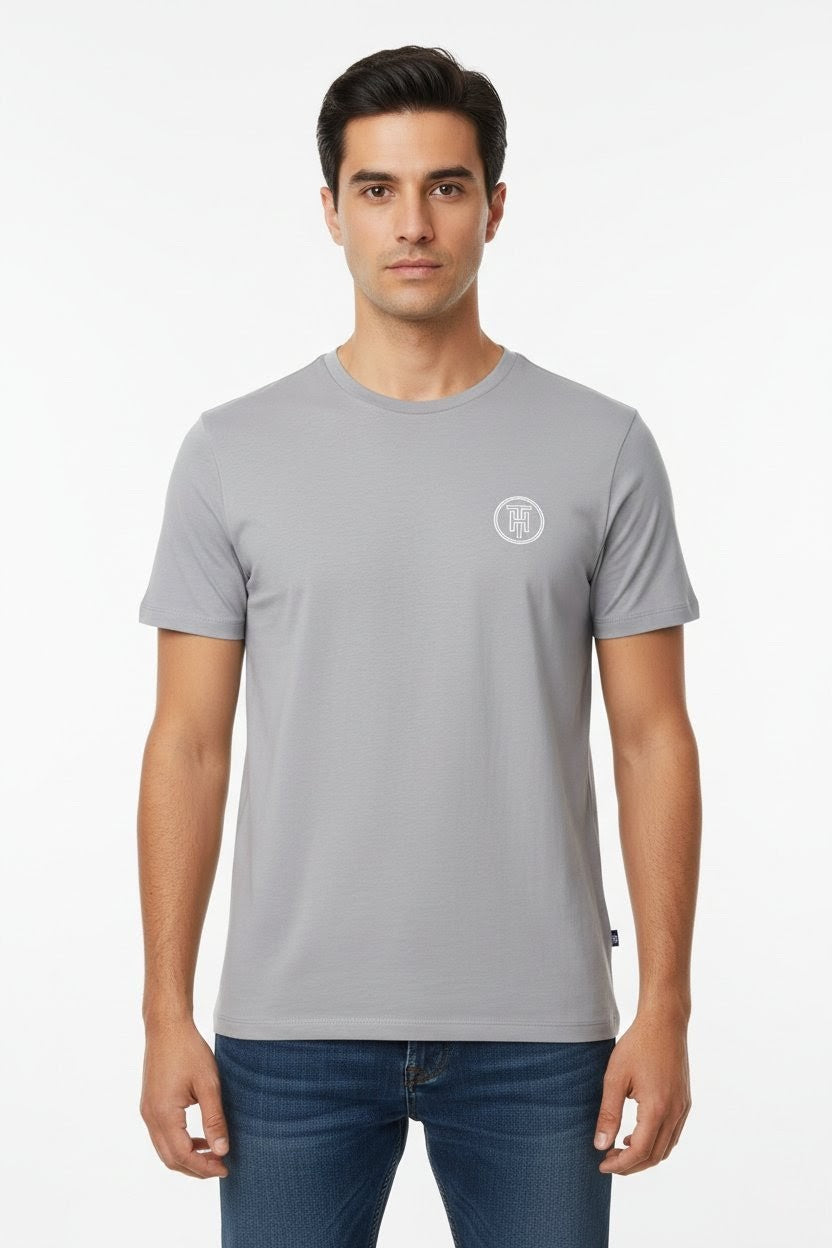Home Town Core Stamp T-Shirt - Grey