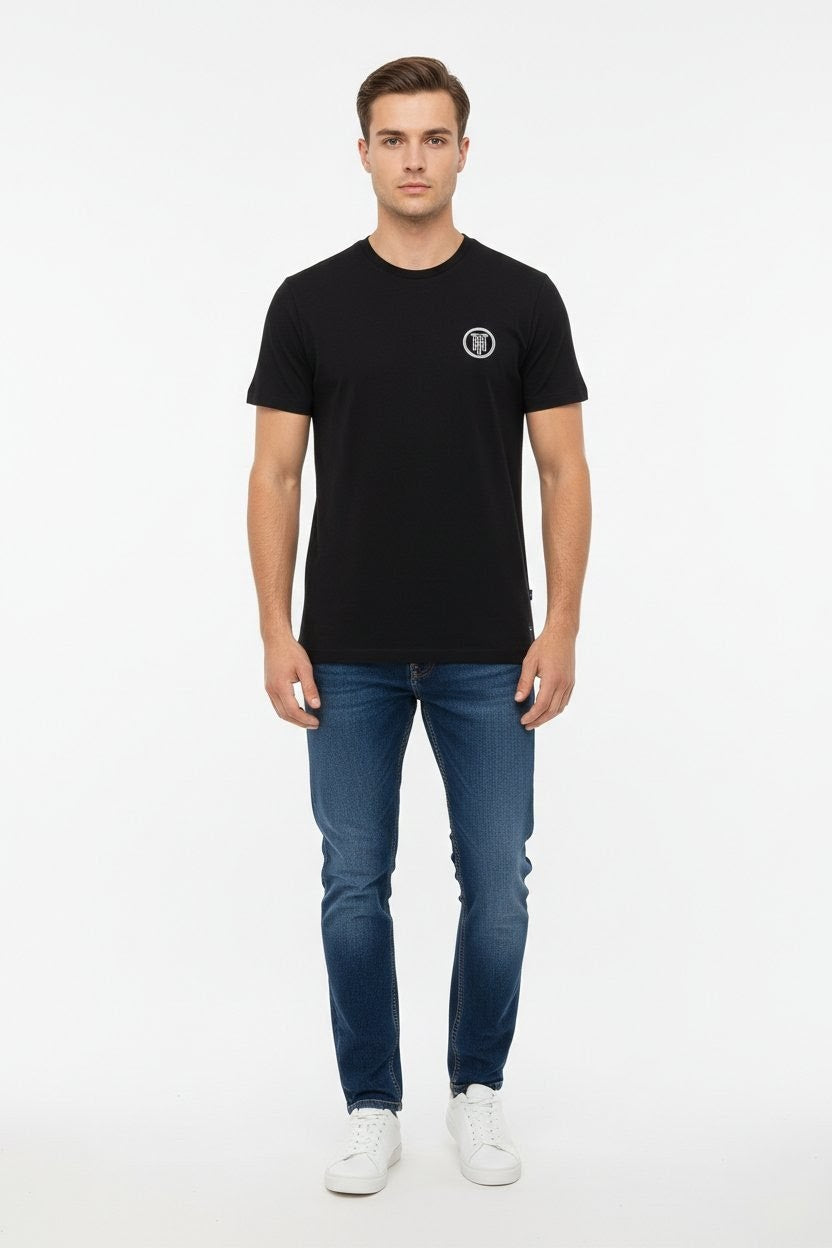 Home Town Core Stamp T-Shirt - Black