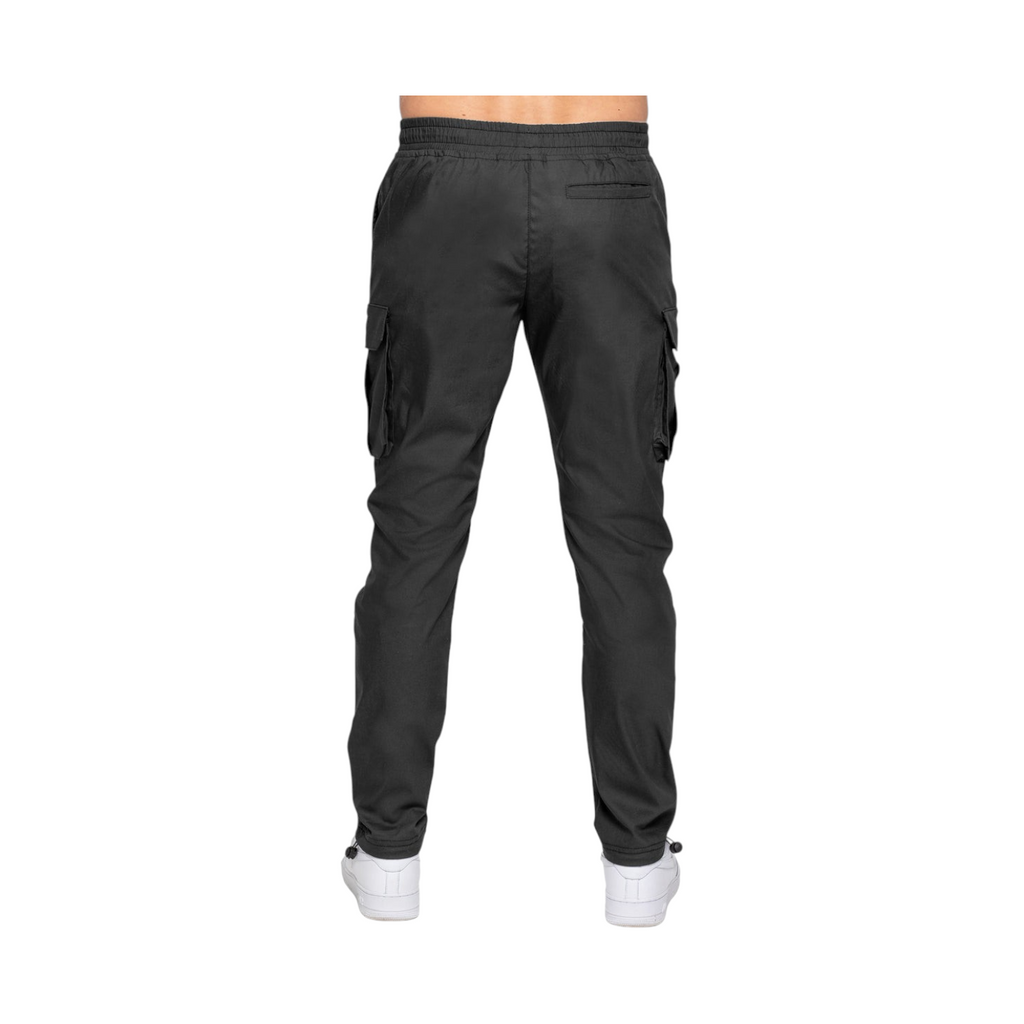Enzo Cargo Trousers Charcoal