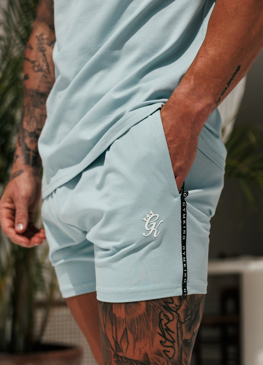 Gym King Taped Jersey Short
