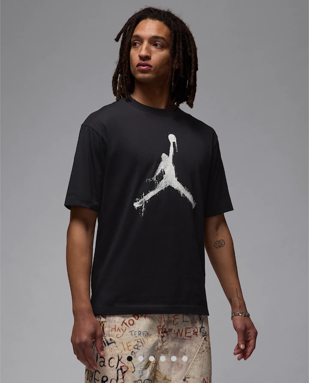 Jordan brooklyn T-Shirt - Black