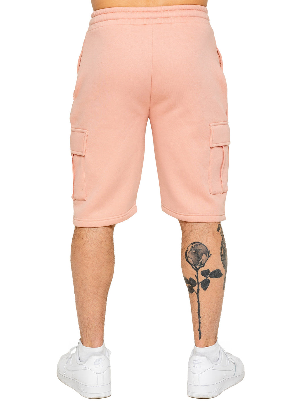 Enzo Cargo Shorts - Dusty Pink
