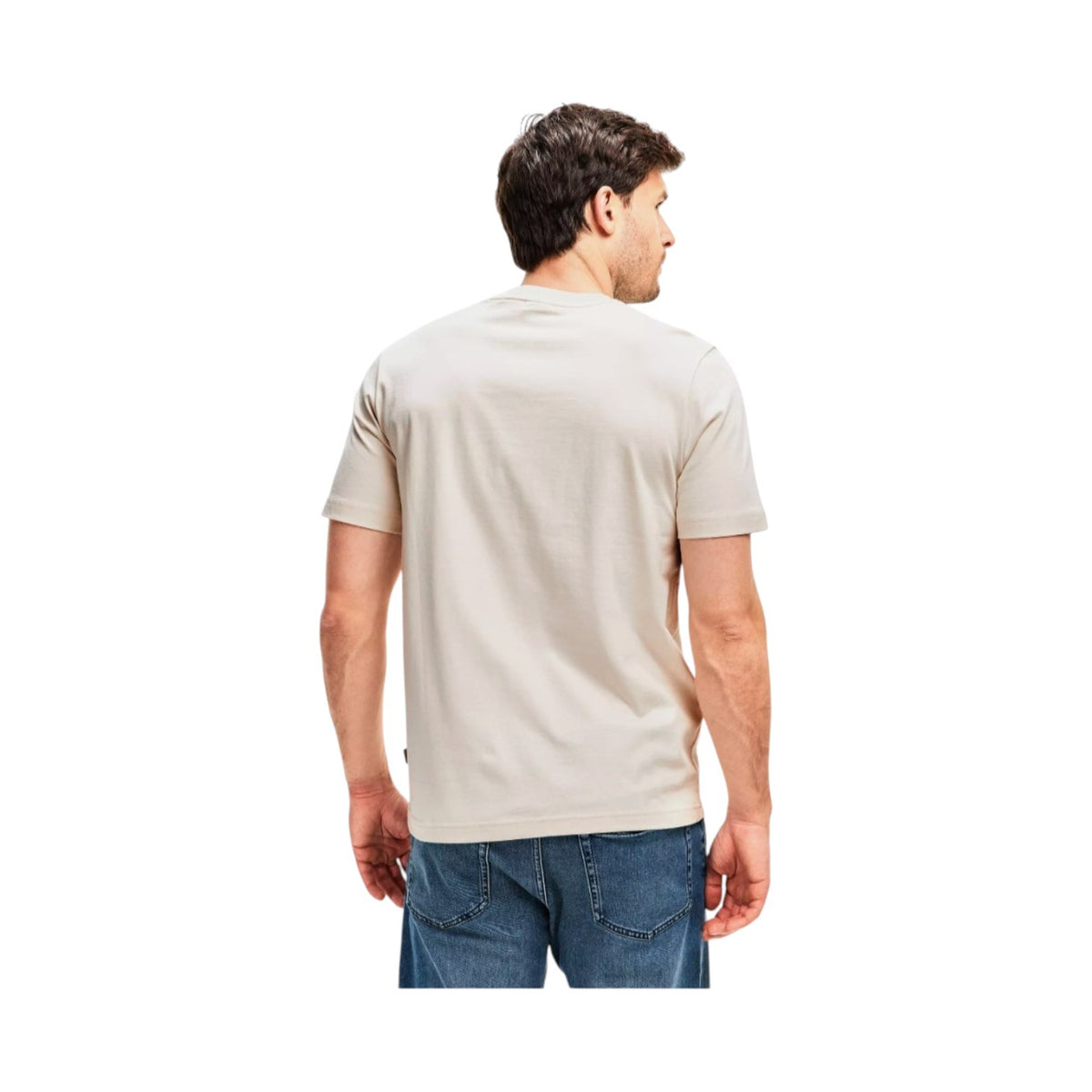 Boss Stitched Logo Print T-shirt