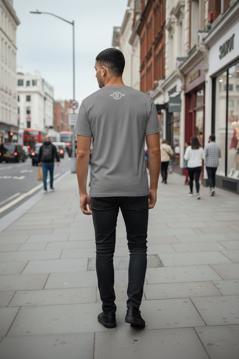 Home Town Repeat T-Shirt - Grey
