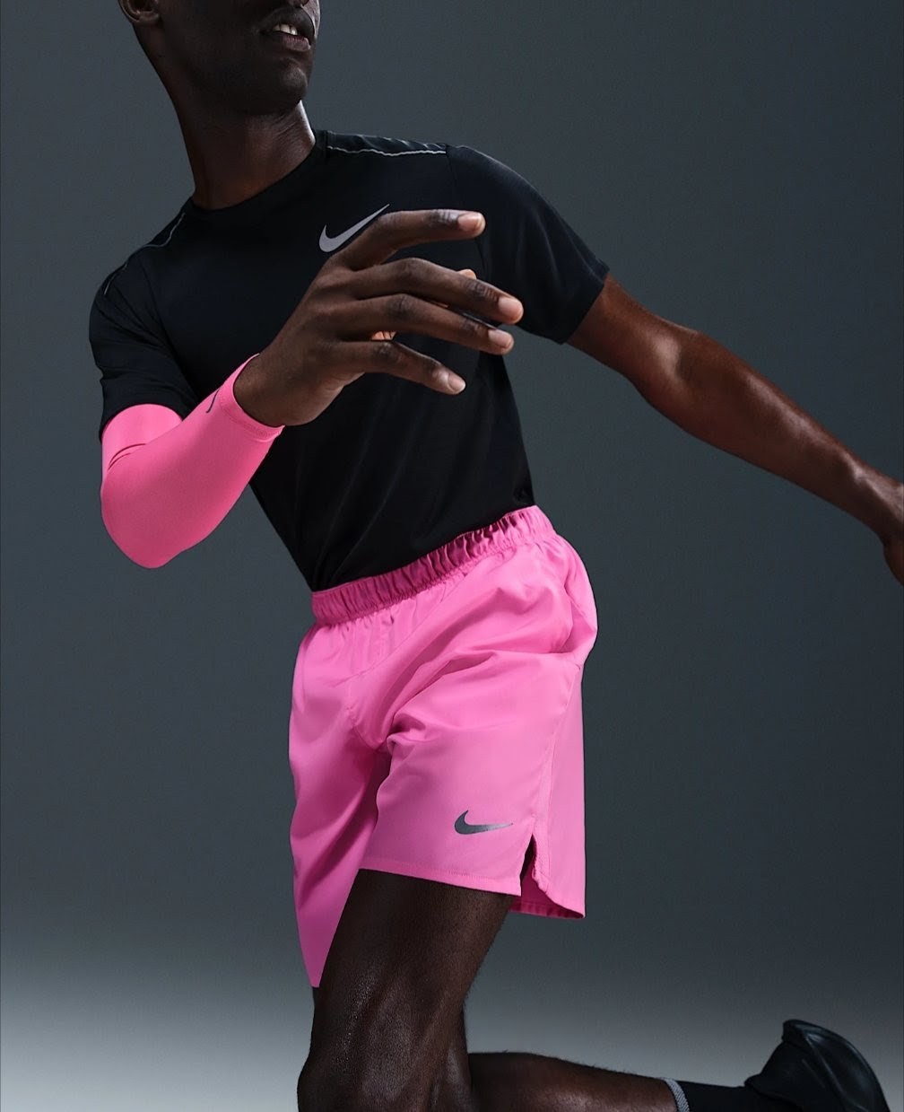 Nike Challenger Dri-FIT 18cm (approx.) Brief-Lined Running Shorts - Pink