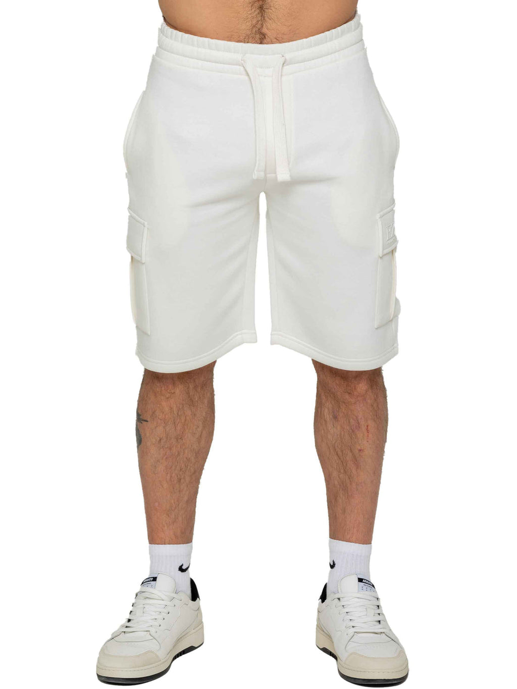 Enzo Cargo Shorts - Off White