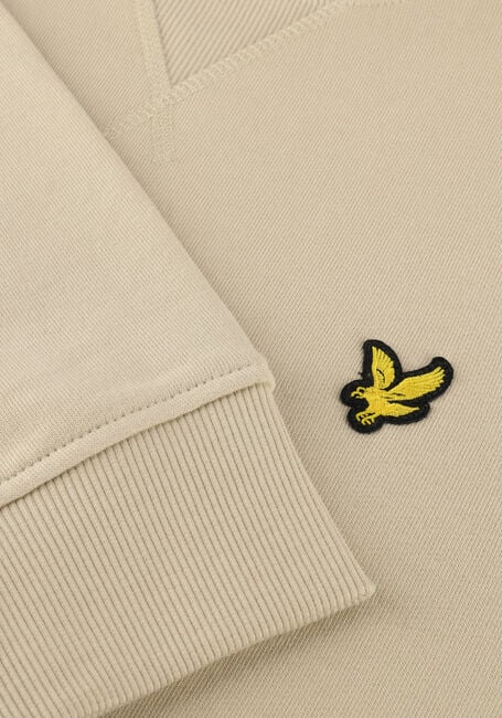 Lyle & Scott Crew Neck Sweat Shirt - Beige