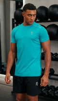 Gym King Element Tee - Blue
