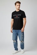 Home Town Statement T-Shirt - Black