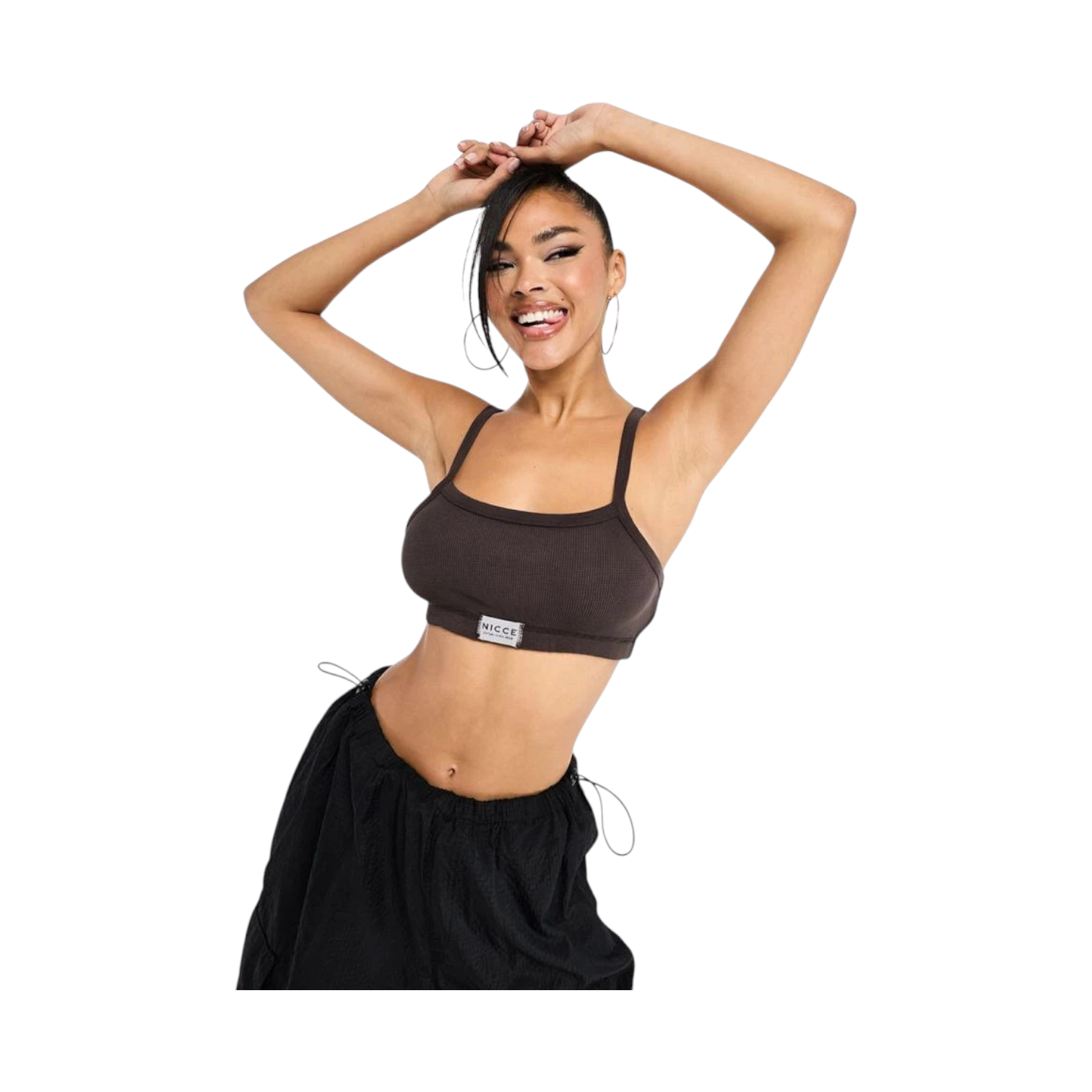 Nicce Kira Waffle Bralette