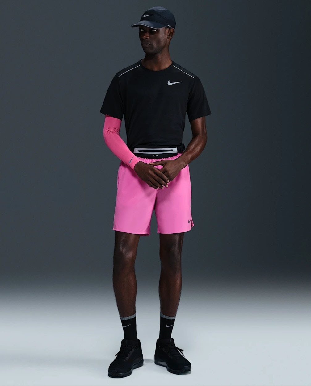 Nike Challenger Dri-FIT 18cm (approx.) Brief-Lined Running Shorts - Pink