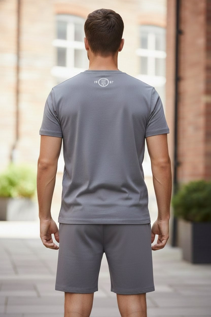 Home Town Rooted T-Shirt - Grey