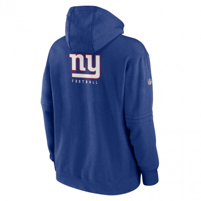 Nike New York Giants Club Sideline Fleece Pullover Hoodie