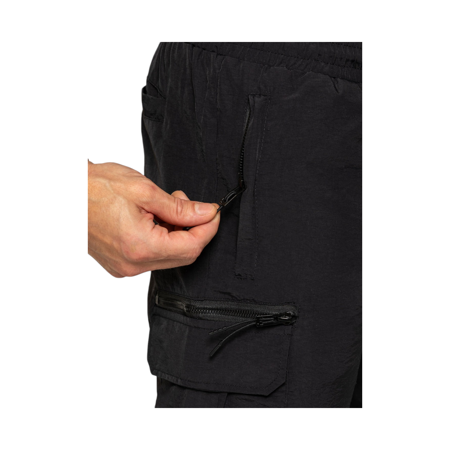 Enzo Poly Cargo Shorts