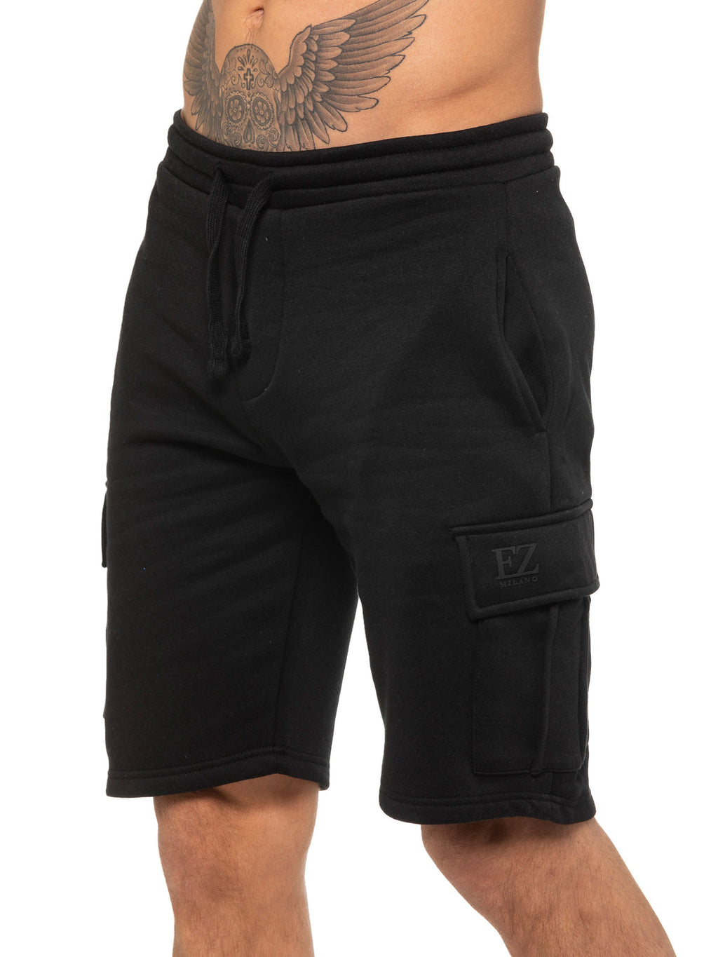 Enzo Cargo Shorts - Black
