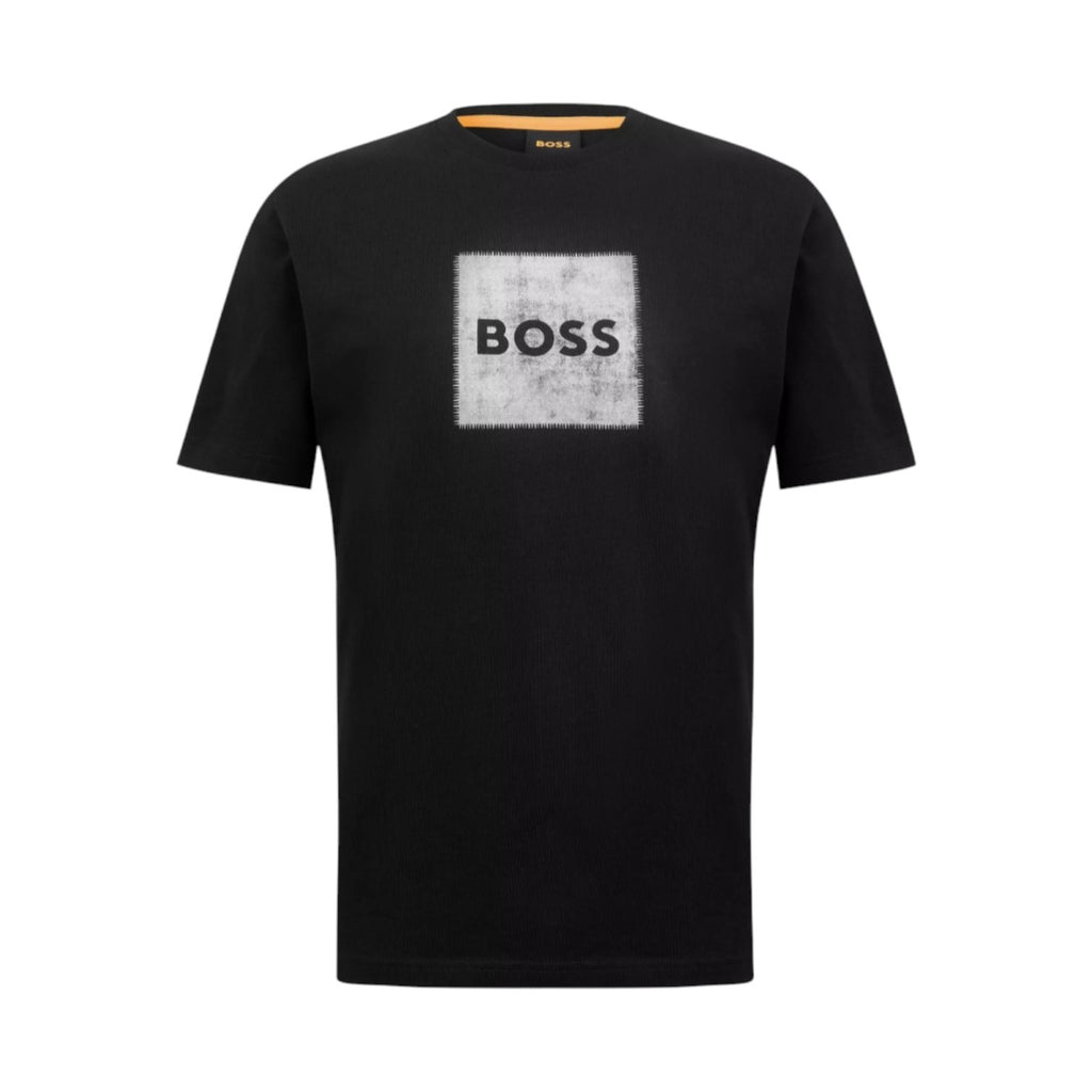 Boss Stitched Logo Print T-shirt