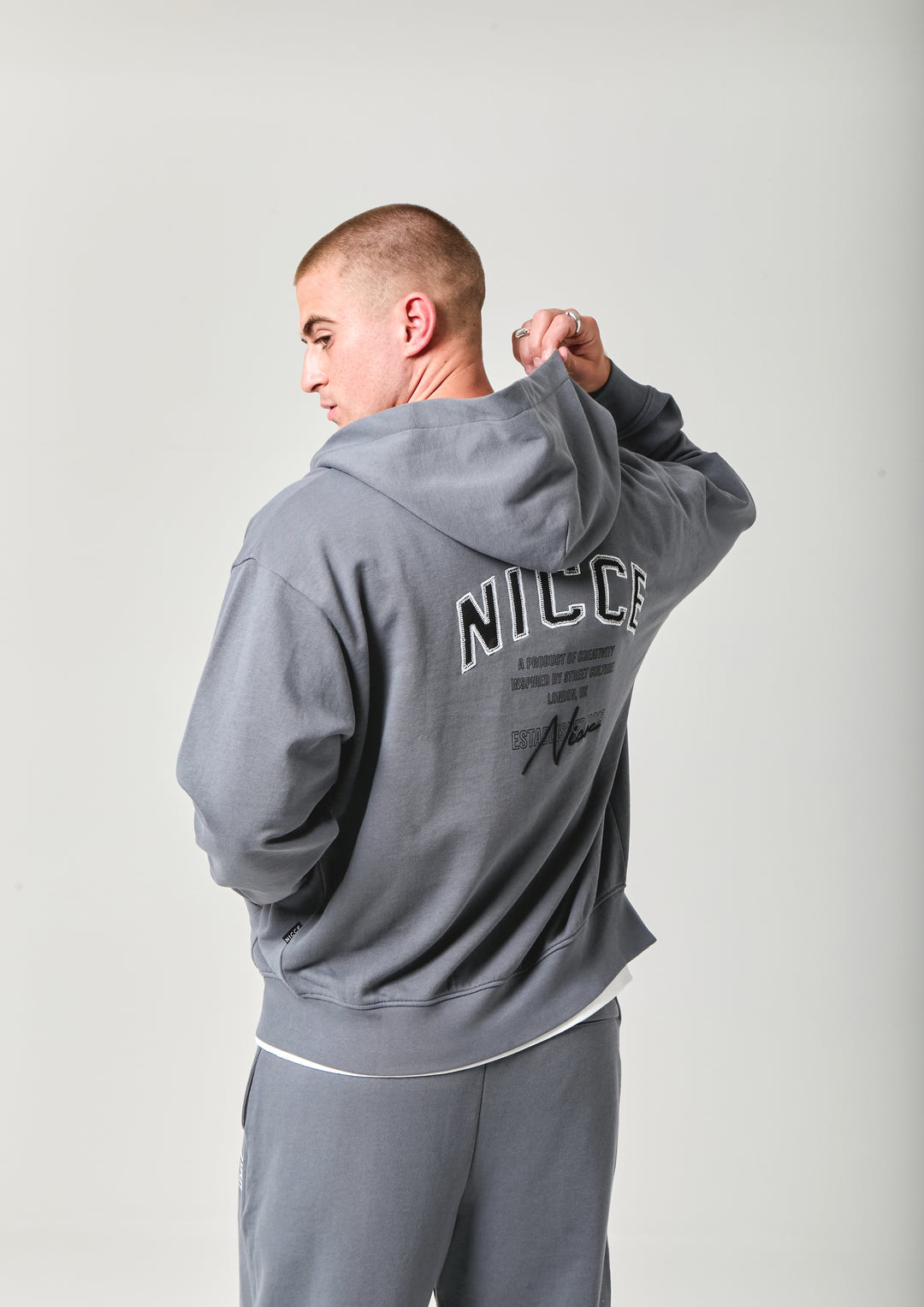 NICCE Mens Elevate Zip Thru Hoodie