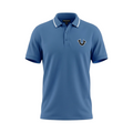 True Religion Mens Polo Shirt Signature Horseshoe - Blue