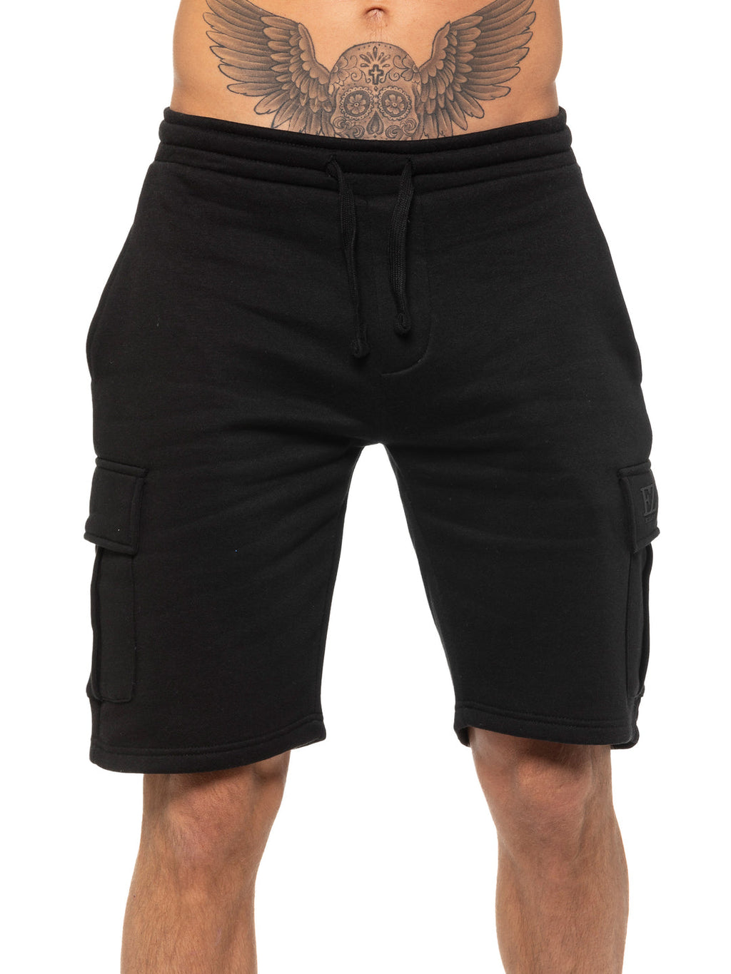 Enzo Cargo Shorts - Black