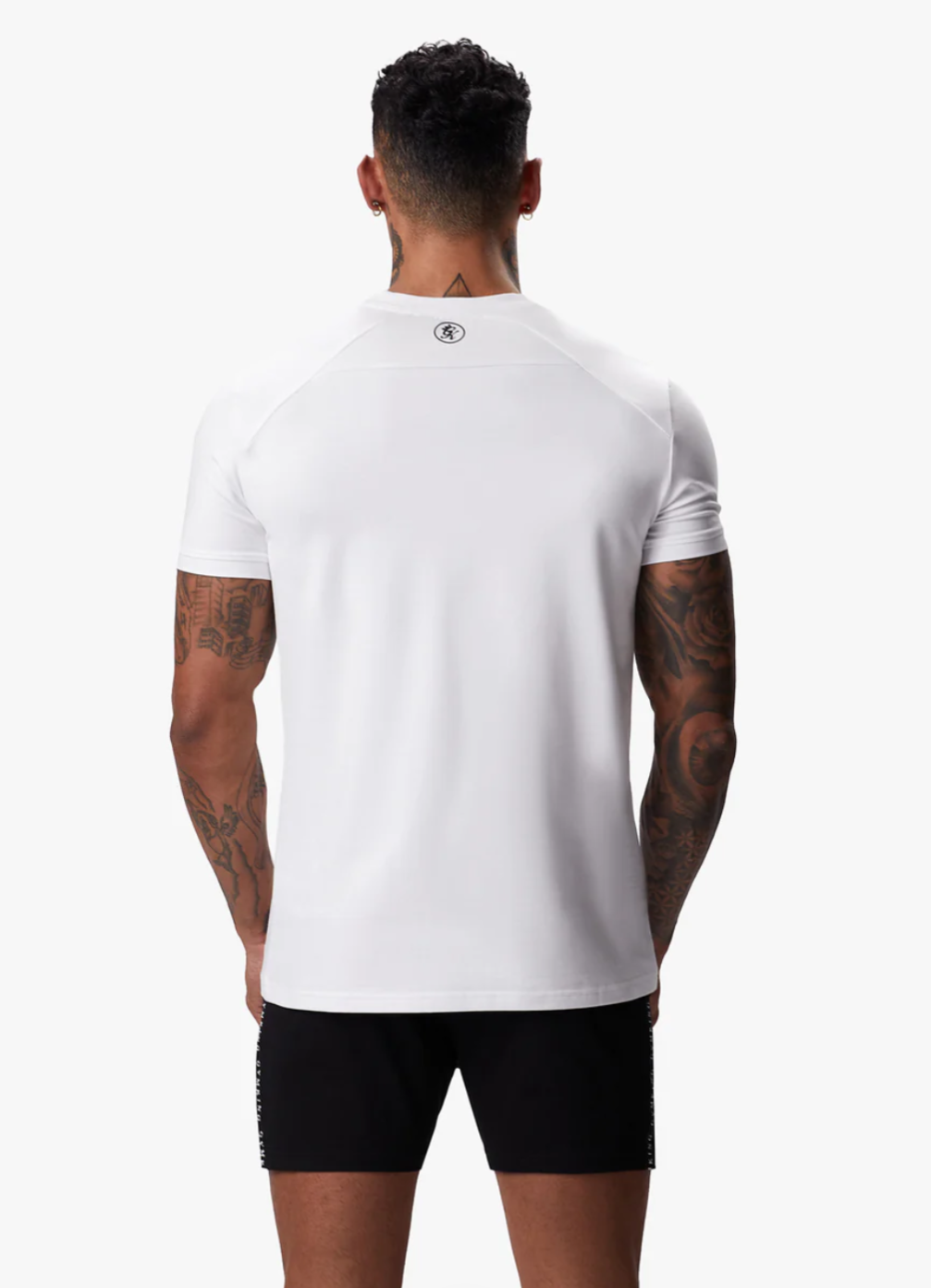 Gym King Taped Jersey T-Shirt - White