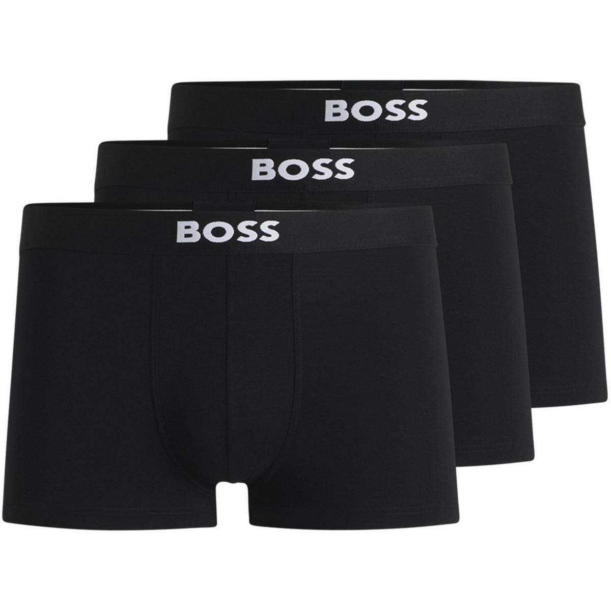 Boss 3 Pack Boxers Waist Band Logo