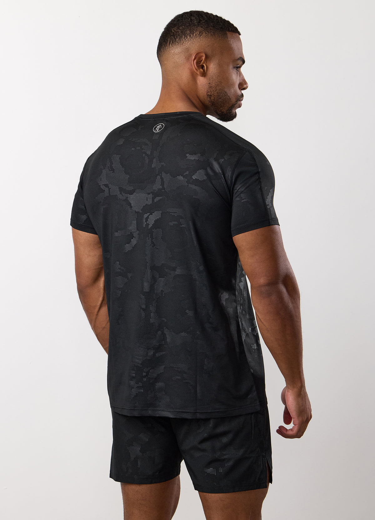 Gym King Debossed Camo T-Shirt